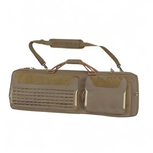 Allen Company Tac-Six 42" Lockable Squad Tactical Gun Case, Laser Cut Molle Front, Coyote