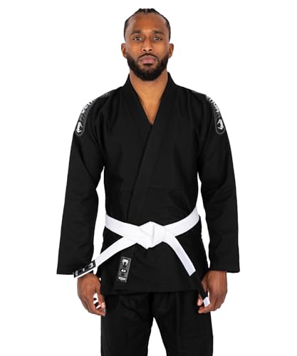 Venum First BJJ Gi - Black, Lightweight & Durable Martial Arts Uniform