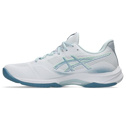 ASICS Mens Netburner Ballistic FF 4 Indoor Sports Shoes 9.5 White Blue