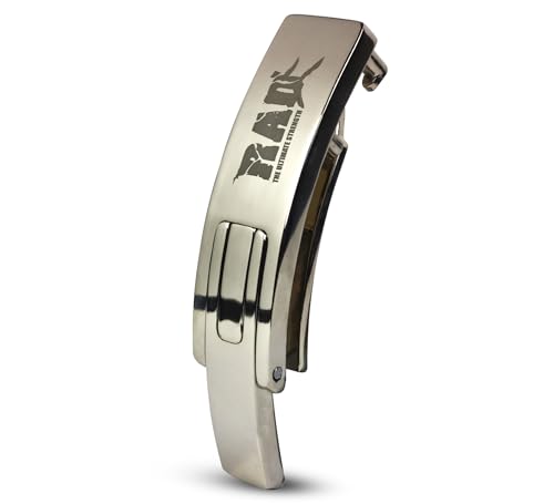 RAD Replacement Lever Buckle for Powerlifting Lever Belts and Weight Lifting Lever Belt (Chrome)