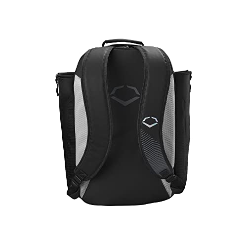 EvoShield Baseball Backpacks - Tone Set Black Sports Bag for Players
