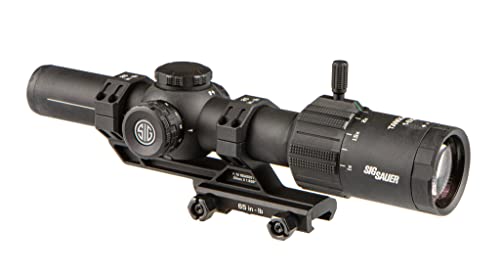 Sig Sauer Tango MSR 1-6x24mm Rifle Scope with Illuminated Reticle & Mount