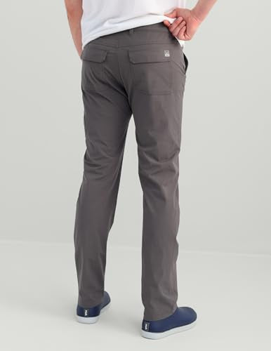 HUK Mens Next Level Pant Large - Quick-Drying Fishing Pants with Sun Protection