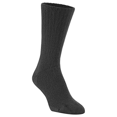 World's Softest Classic Crew Socks - Large Black Ultra Soft Unisex Socks