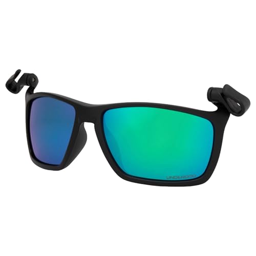 UNDERDOG Jade Polarized Oliver Clip-To-Hat Sunglasses - Unisex UV Protection