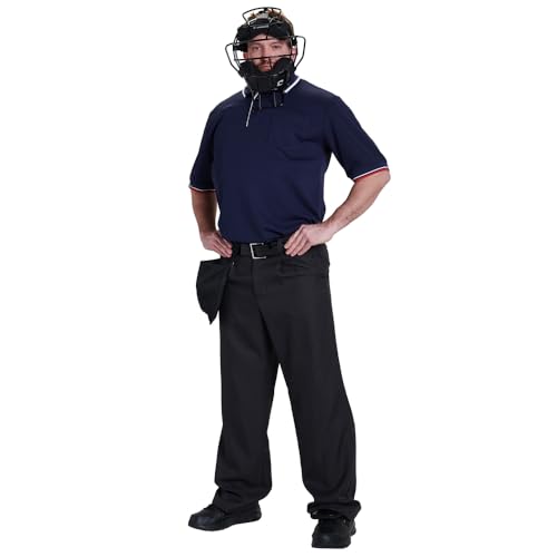 Baseball Umpire Pants - Polyester, Water-Resistant, 30 Waist, Grey