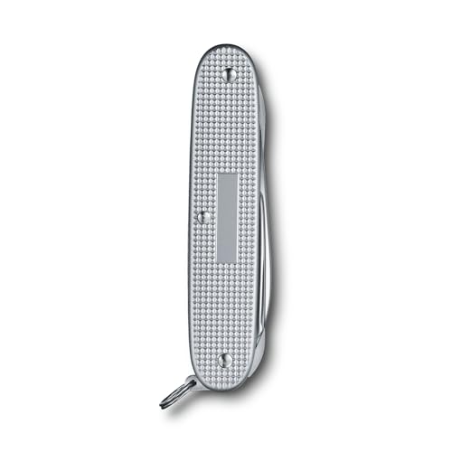 Victorinox Farmer X Alox Swiss Army Knife - 10 Function Pocket Tool, Silver