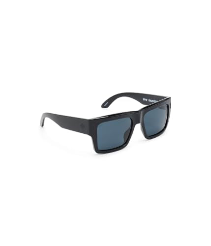 Spy Optic Bowery Square Sunglasses with Polarized Gray Lenses - Black / Murdered Out
