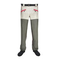 X-Large Green Waterproof Waist Waders for Men & Women - 3-Ply Breathable Fishing Pants
