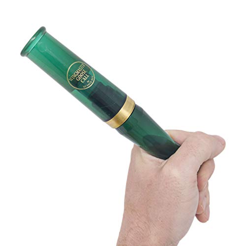 Hunting Goose Call - Realistic Wingmaster Bird Sound, Green