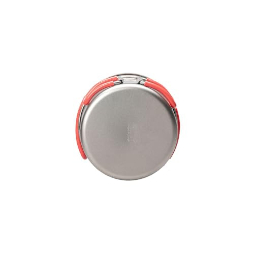 Ultralight Titanium Camping Pot Set for Solo Hikers - 750ml, Lightweight & Durable
