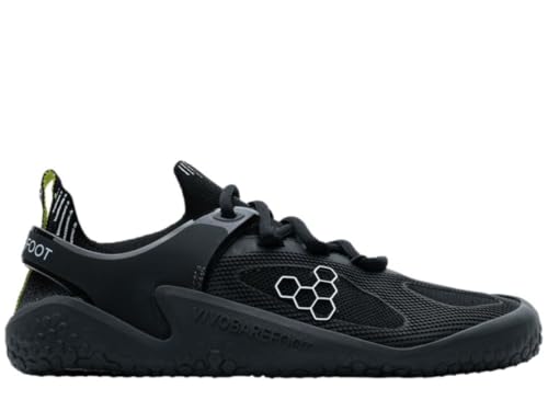 Vivobarefoot Men's Motus Strength Zero-Drop Training Shoes - Obsidian/Grey, Size 11