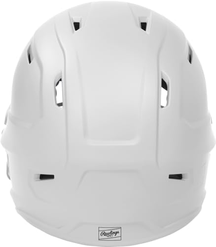Junior Fastpitch Softball Batting Helmet with Face Guard - 6 3/8"-7 1/8" White