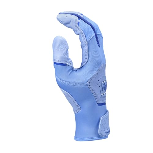 Rawlings Workhorse Baseball Batting Gloves Adult Small Columbia Blue Royal