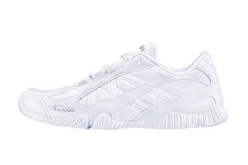 Kaepa Stellarlyte White Cheer Shoes Women Girls 8.5 Indoor Competition Lightweight