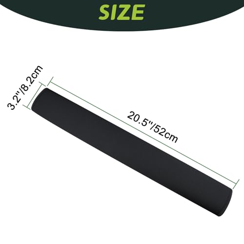 20.5 Inch Golf Cart Strap Sleeve Protects Golf Bag from Wear Dirt - Black