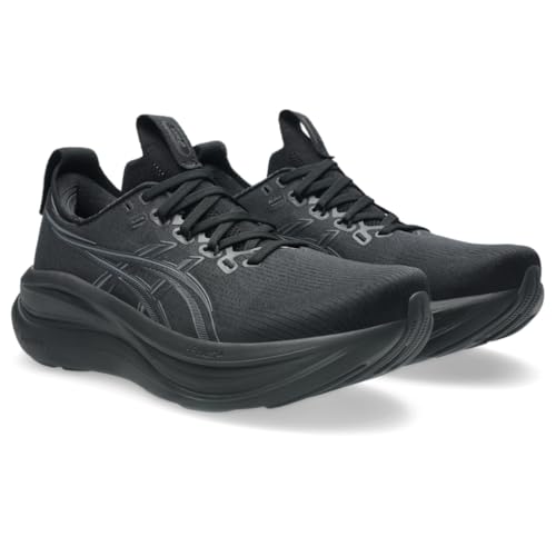 Men's Gel-Nimbus 28 Running Shoes - Black & Graphite Grey 10.5