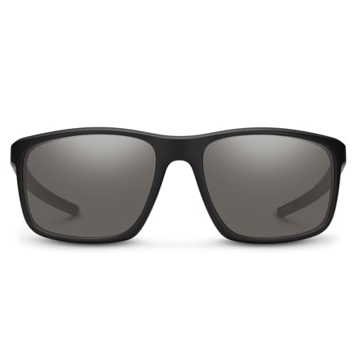 Suncloud Polarized Gray Sunglasses - UV Protect, Impact-Resistant, Lightweight