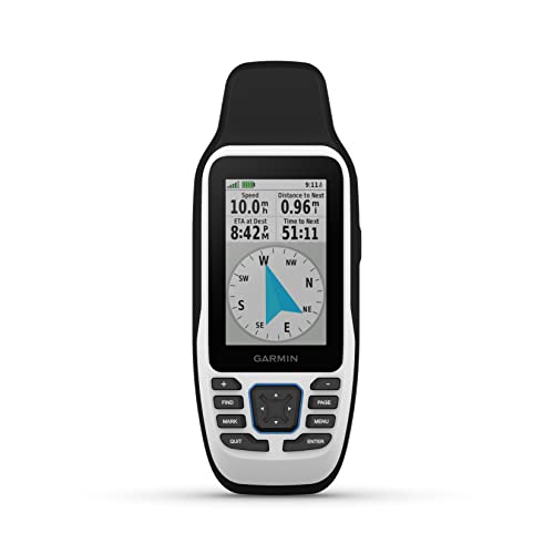 Marine Handheld GPS with Worldwide Basemap and Water-Resistant Rugged Design