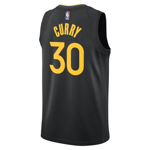 Youth NBA Swingman Jersey - Stephen Curry Golden State Warriors Black 10-12 Variation
