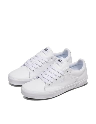 Vans Mens Seldan Sneaker - White/White, Size 9