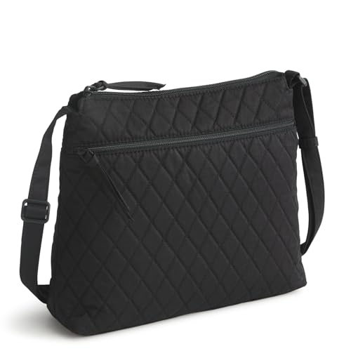 Vera Bradley Women's Premium Cotton Zip Hipster Crossbody Bag - Moonless Night, One Size