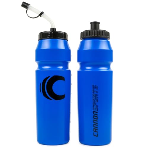Sports Water Bottle 1L BPA-Free Royal Blue with 2 Lids - Gym & Active Use