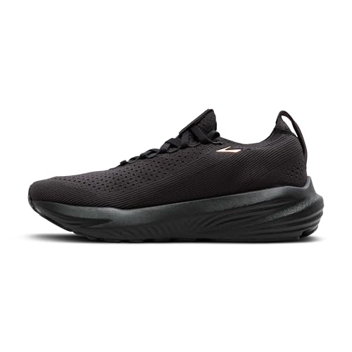 Brooks Women's Glycerin Stealthfit 22 Running Shoes - Black/Grey/Rose Gold, Size 9.5