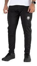 Men's Mountain Bike Pants - Tapered 4-Way Stretch for Trail Riding - Black 32 Regular