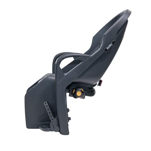 Bike Child Seat Rack Mount for Rear Bike Racks - Adjustable Safety Harness, Easy Clamp Fit - 22.4x15.7x27.2cm