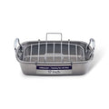 17-Inch x 13-Inch Nonstick Roasting Pan with U-Rack - Heavy Duty Oven Bakeware