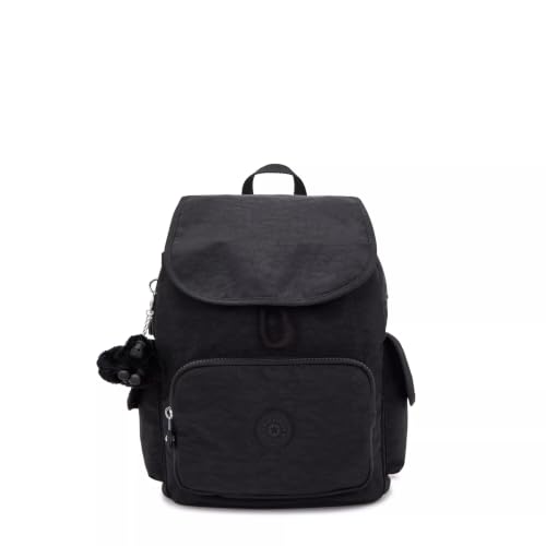 Kipling Women's City Pack Small Backpack - Black Noir, Lightweight & Water-Resistant