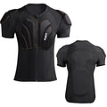 Dialudon Men's Snowboard Protective Padded Shirt for Back Spine Shoulder Chest Protector Ski Compression Impact Shirt for Ice Skating Skateboard