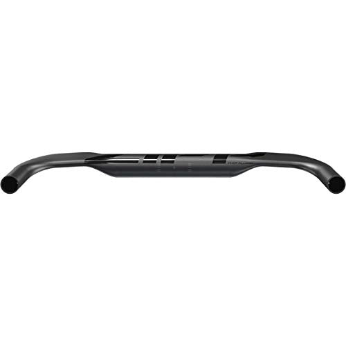 Aluminum Aero Handlebar 49cm 31.8mm Bead Blast Black Cycling Bar