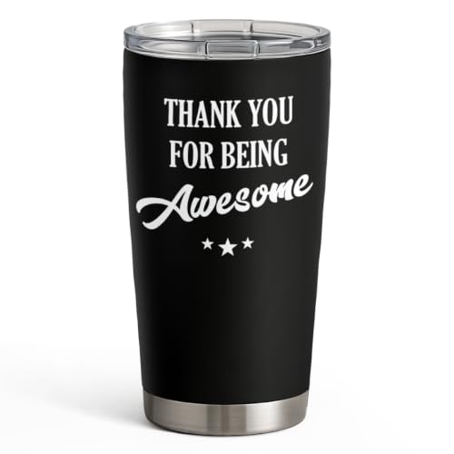 Inspirational Thank You Tumblers Set - 20oz Stainless Steel Travel Mug, Gift for Women Men Coworkers - Variation of THIS listing