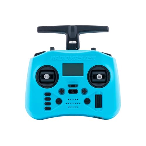 Opus RadioMaster Pocket Crush ELRS Portable Remote Controller Blue with Hall Gimbal & EdgeTX
