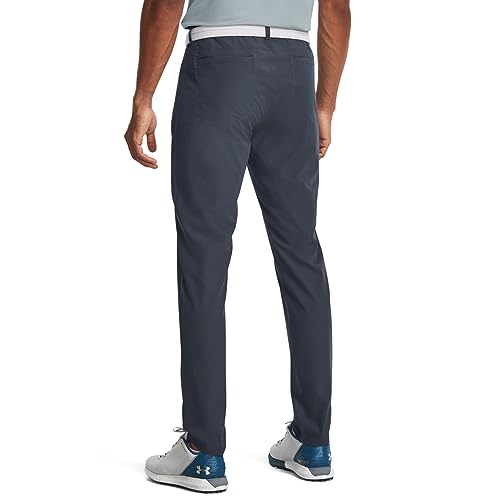 Under Armour Golf Drive Five-Pocket Pants 32W x 30L Downpour Gray & White