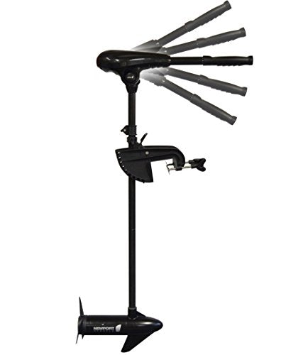 Newport X-Series 55lb Thrust Saltwater Electric Trolling Motor with LED Battery Indicator (36" Shaft)