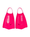 Arena Powerfin Pro II Swim Training Fins Pink 7.5-9 Unisex Silicone Short Blade