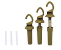 Wildlife Scent Dispenser with Adjustable Wick & Rain Shield - Pack of 3