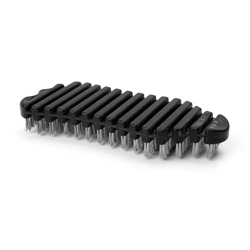 Barbell Cleaning Brush for Weightlifting Bars - Steel Wire & Plastic Handle