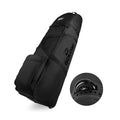 Golf Travel Bag for Airlines - Heavy Duty Water-Resistant with Padded Clubs - Black