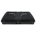 Seipel Marine 1 Pack EVA Dock Fender - Black UV-Resistant Boat Bumper with Stainless Steel Mounting Screws