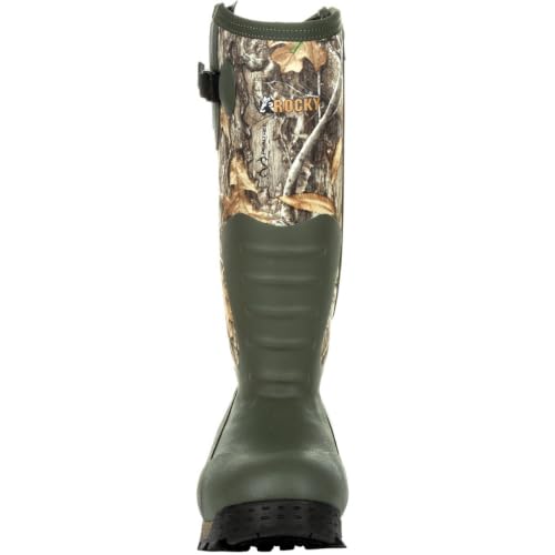 ROCKY Sport Pro Rubber Snake Boot - Realtree Edge 7-Inch Pull-On