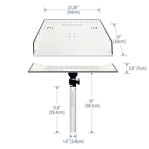 Boat Cutting Board with Fish Ruler and Rod Holder - White-Black-White Variation