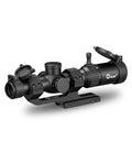CVLIFE JackalHowl 1-4x20 LPVO Rifle Scope with Cantilever Mount, Illuminated Reticle - Black / CV-BDC-1