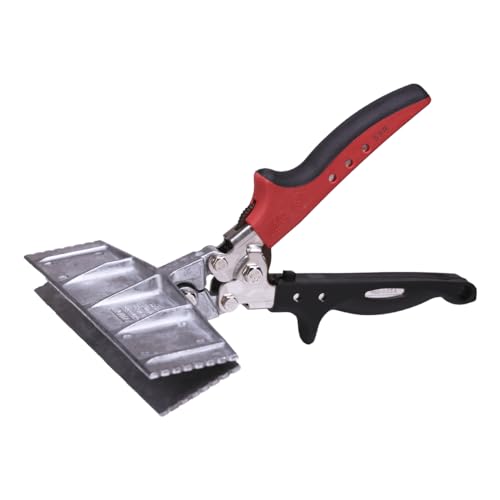 Malco 9-Inch Hand Seamer for Aluminum Roof Flashing & Fascia - 7:1 Leverage