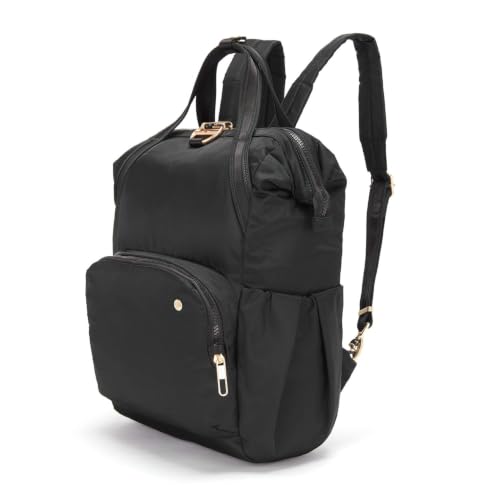 Pacsafe Women's Citysafe CX 17L Anti-Theft Backpack Black Fits 16-Inch Laptop