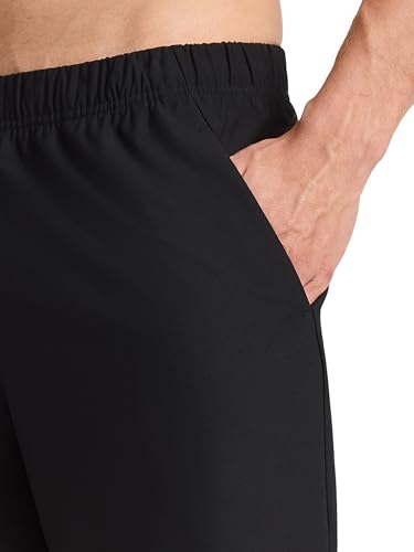 Reebok Men's Jumpstart 8" Shorts - Medium Black, Lightweight Poly Fabric