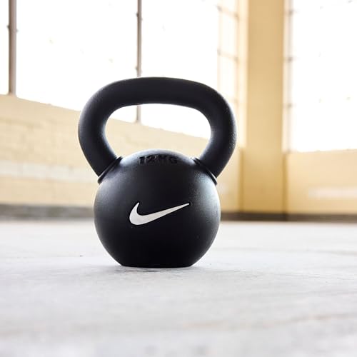 Nike Rubber Coated Kettlebell 26 lbs - Durable Strength Training Equipment